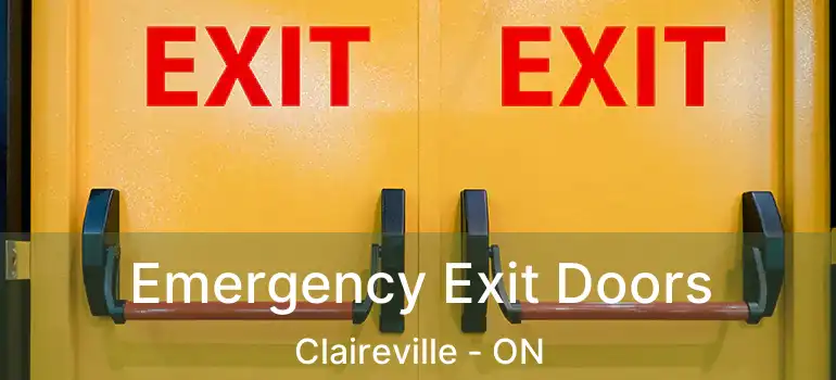  Emergency Exit Doors Claireville - ON