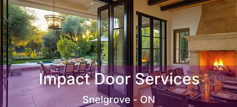  Impact Door Services Snelgrove - ON