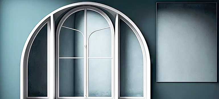 Quarter Arch Window Customization in Castlemore, Ontario