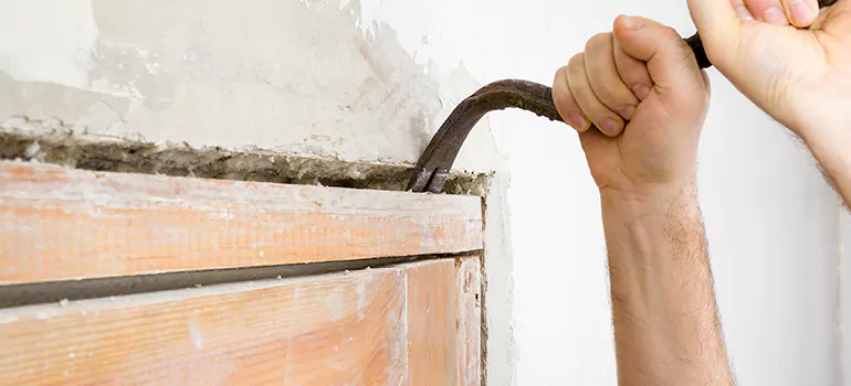 Wooden Garage Door Repair in Brampton, Ontario