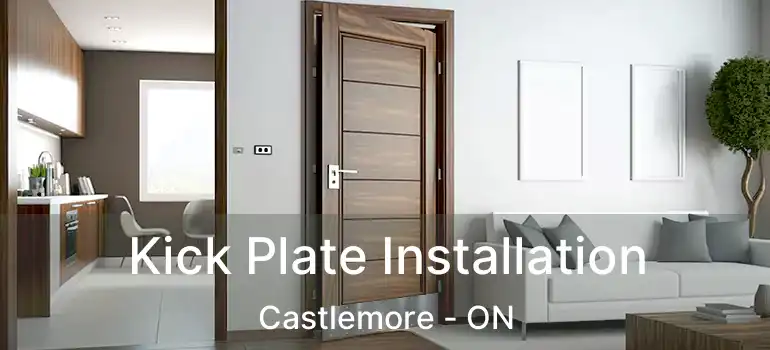  Kick Plate Installation Castlemore - ON