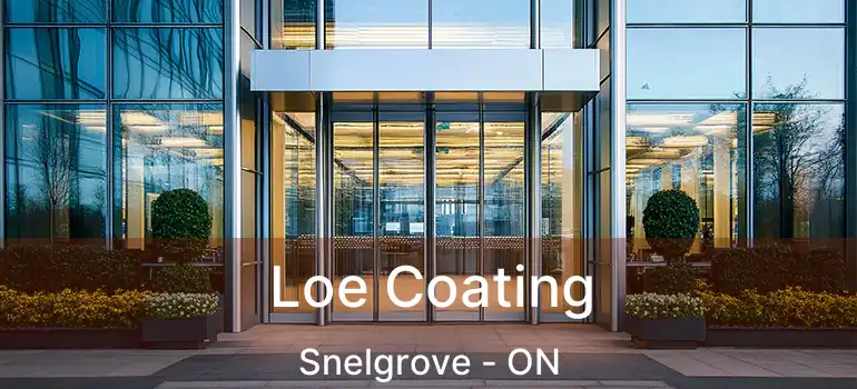  Loe Coating Snelgrove - ON