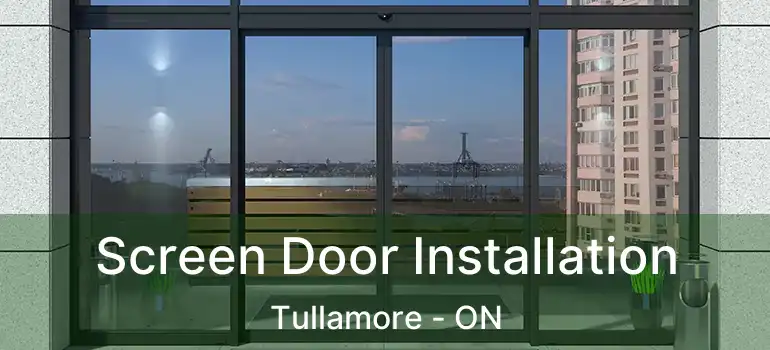  Screen Door Installation Tullamore - ON