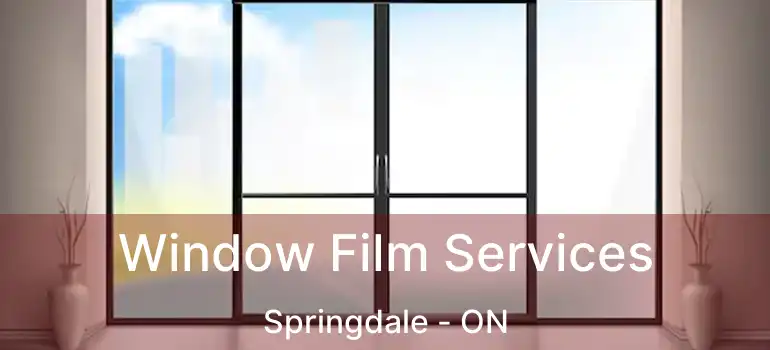  Window Film Services Springdale - ON