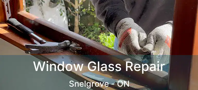  Window Glass Repair Snelgrove - ON