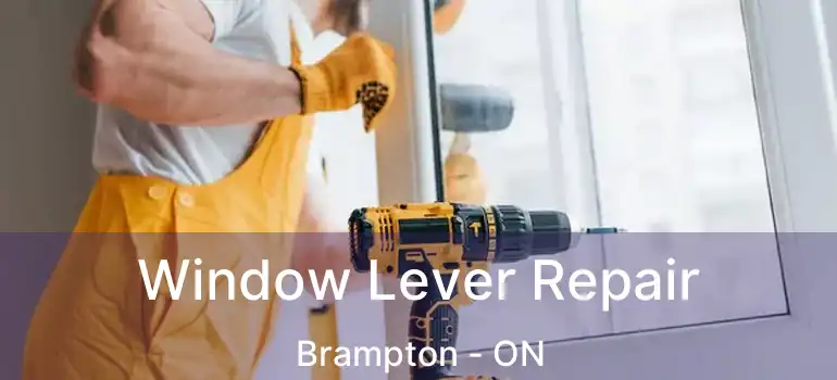  Window Lever Repair Brampton - ON